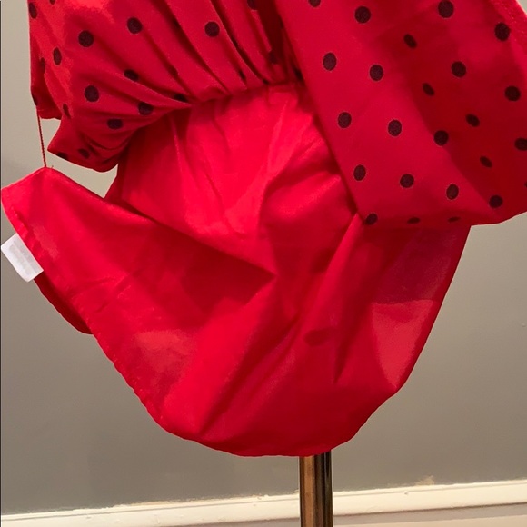 Gap Kids red polka dot skirt size 6/7 - Picture 6 of 7